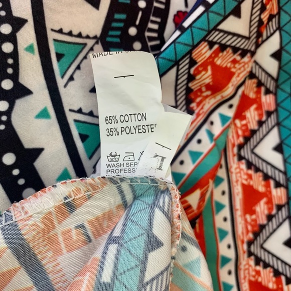 Never Worn!! Printed Slip Dress - Picture 4 of 4